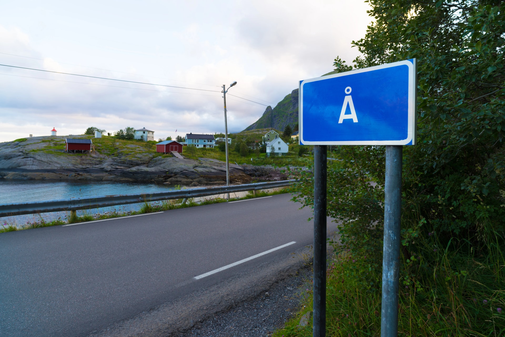 Å village in Norway