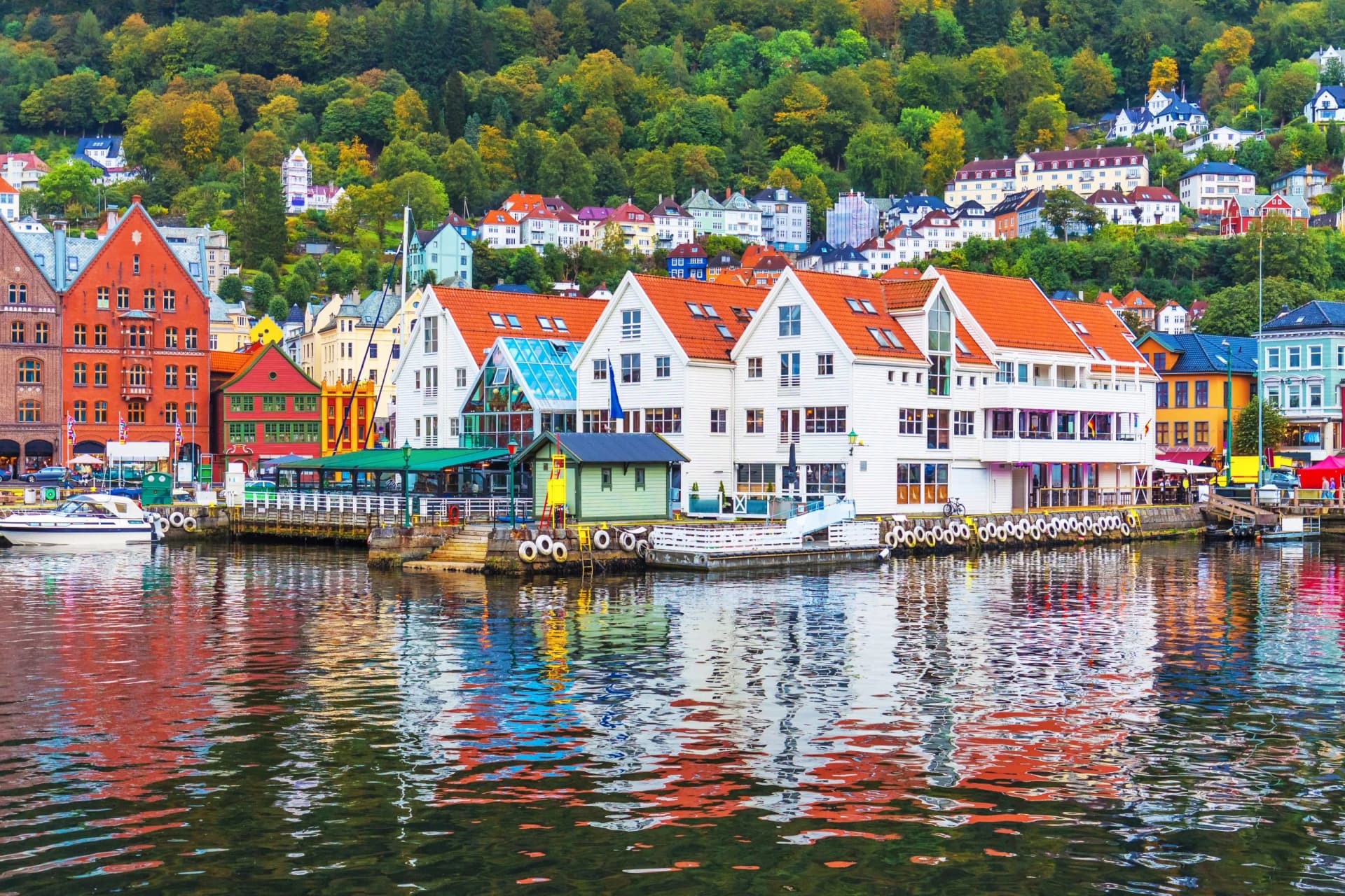Scenery of Bergen, Norway
