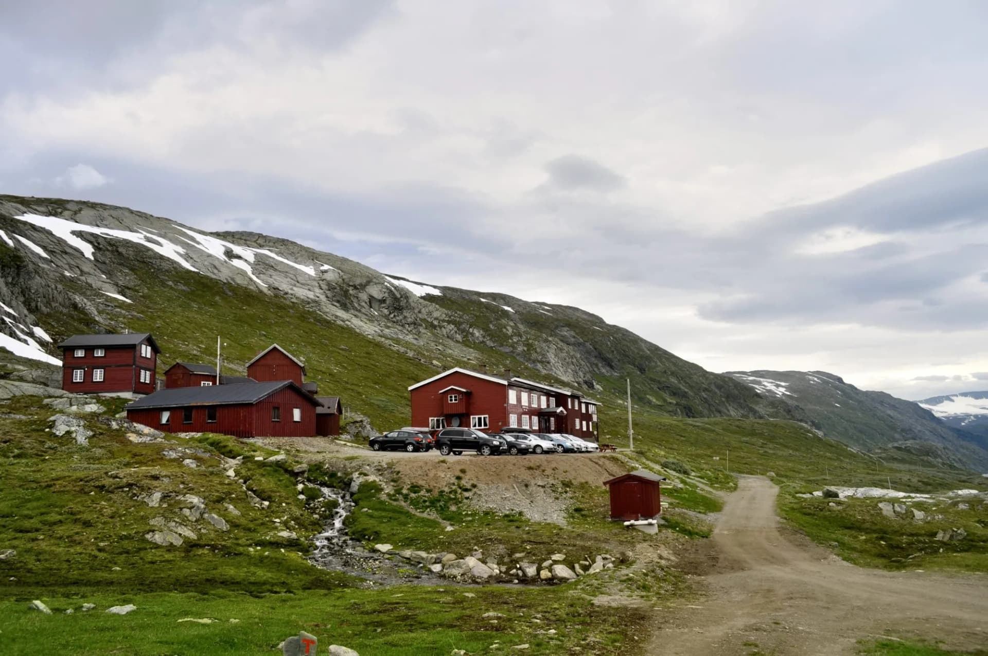 Jotunheimen red houses
