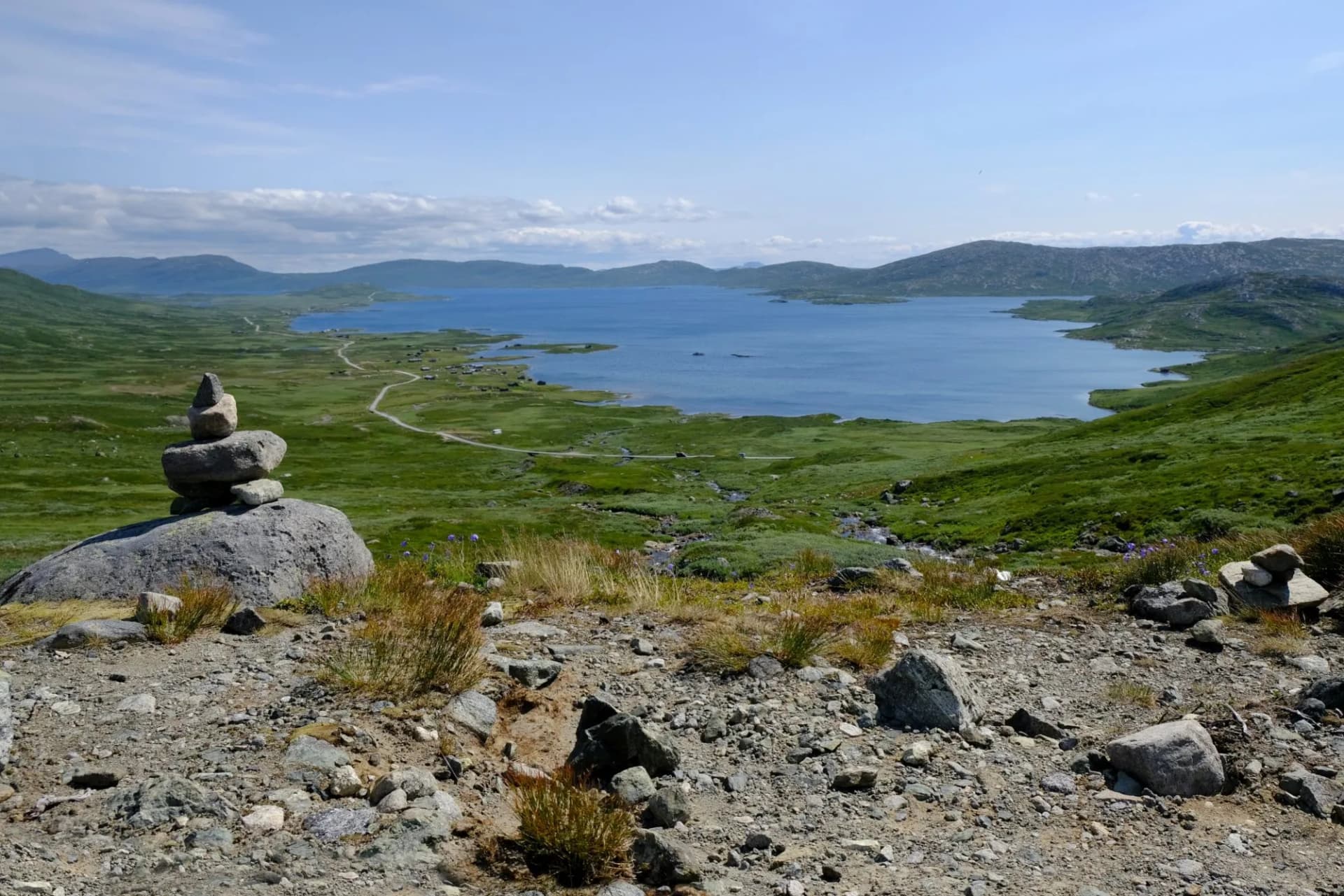 Viewpoint with Jotunheimvegen