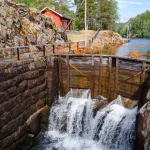 Écluse d'Eidsfoss Canal de Telemark