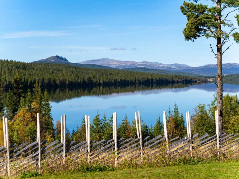 Gålå norge utsikt over vann