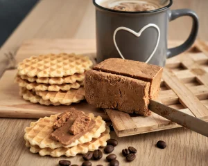 Prova lite söt norsk brunost