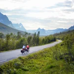Randonnée à vélo, île de Senja, Norvège
