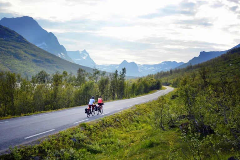 Sykkeltur, Senja, Norge