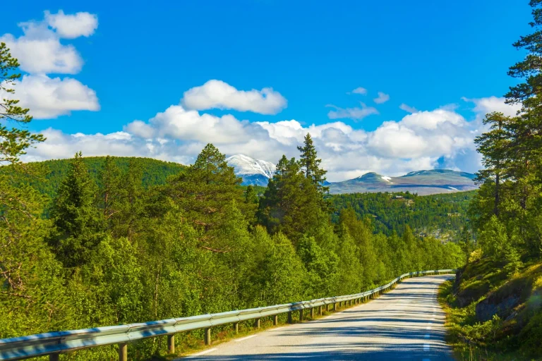 fjellvei Kvitfjell